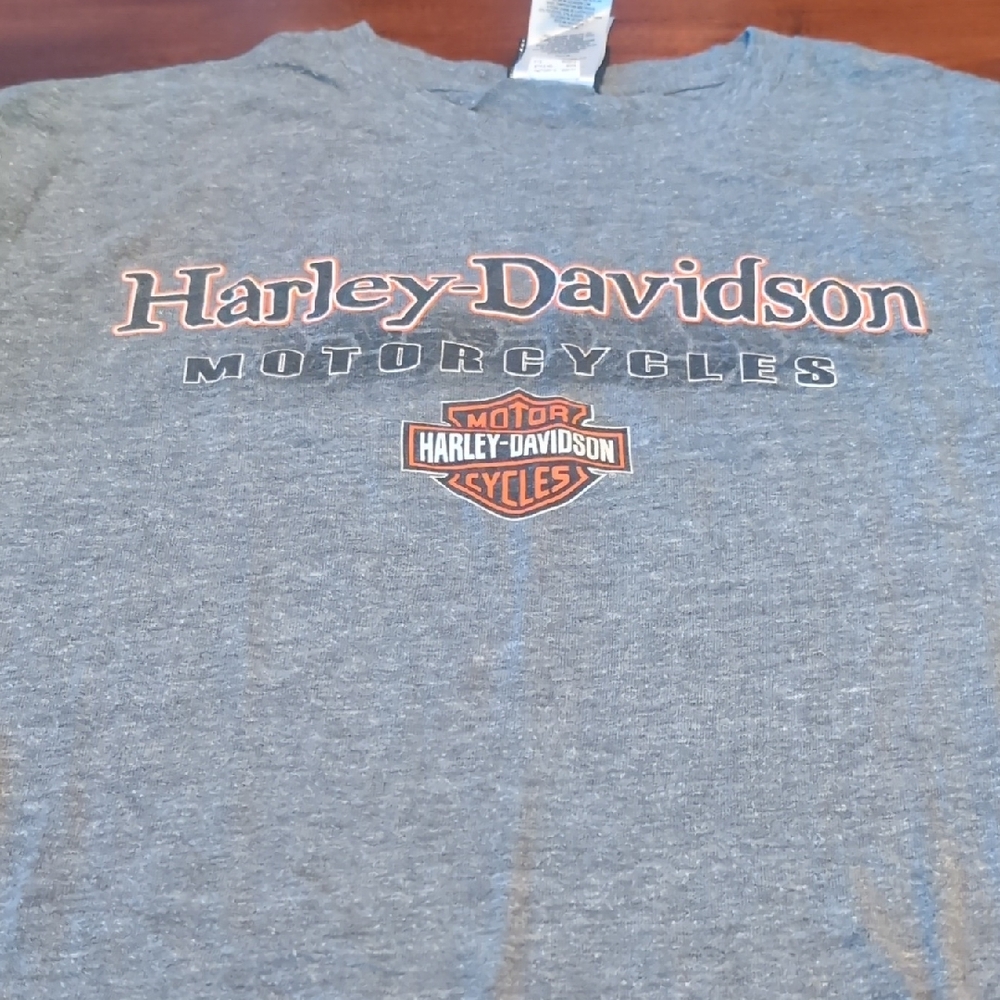 Harley-Davidson Gray Short Sleeve Tee